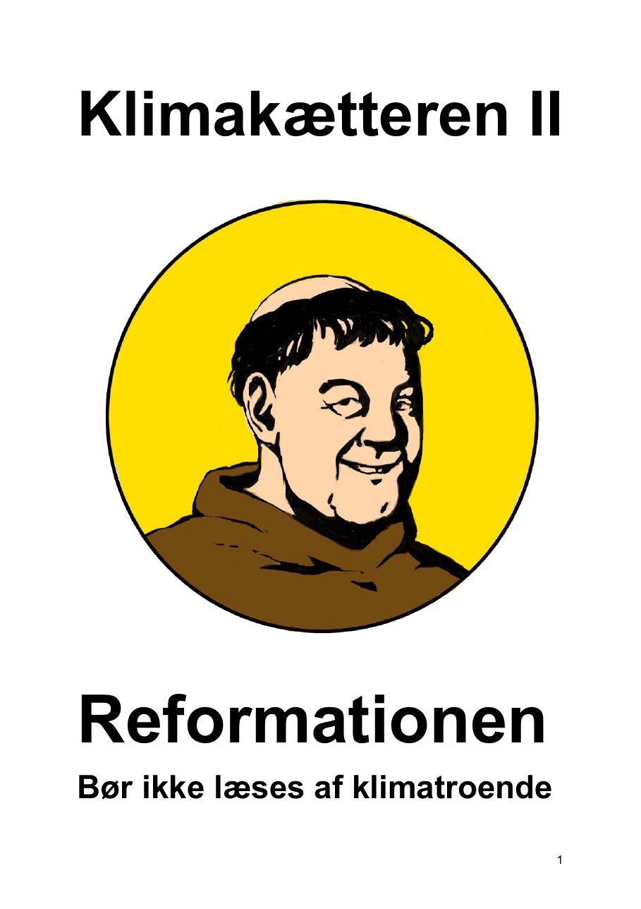 Forsiden på Klimakætteren II — Reformationen